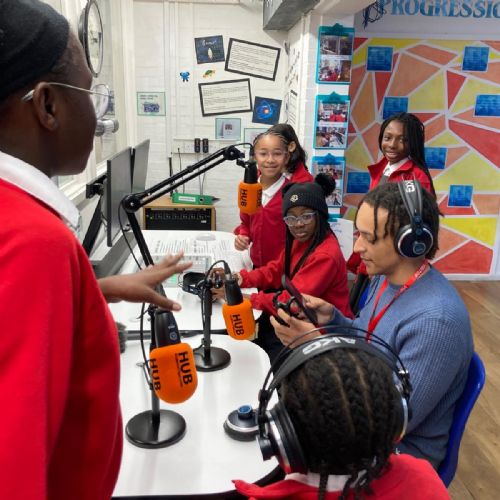 Lawrence Banda inspires William Ford pupils