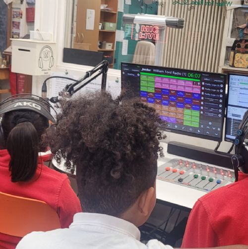 Careers visit from Chris Adiolé