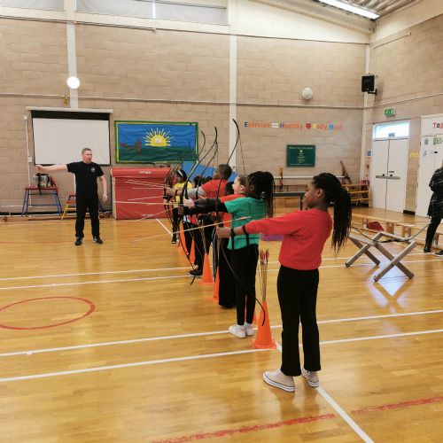 Year 4 Archery workshop